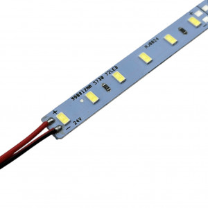  Світлодіодна лінійка 5630 72led/метр 24V 22W 7000K IP20, Premium