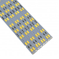 Светодиодная линейка SMD 5630 144LED/m, 12v, негерметичная IP20 теплая белая