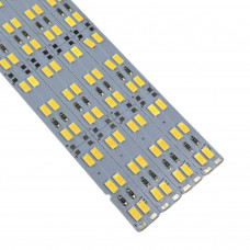 Світлодіодна лінійка SMD 5630 144LED/m, 12v, негерметична IP 20 теплий білий