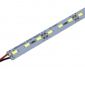 Світлодіодна лінійка SMD 5630 72LED/m, 12v,IP 20 6500К холодно біла СТАНДАРТ