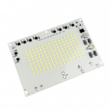 Светодиодная матрица 100W 220V (встроенный драйвер) 6500К холодный белый