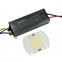 Светодиодная матрица 30W 30-35V PREMIUM комплект з драйвером