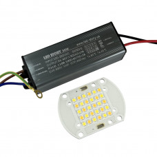 Світлодіодна матриця 30W 30-35V PREMIUM комплект з драйвером