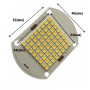 Светодиодные матрицы 50-70W 145Lm/w 36-45V 5000K PREMIUM - фото №2