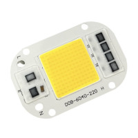 Светодиодная матрица 50w IC SMART CHIP 220V 4000К (встр. драйвер) ЭКОНОМ