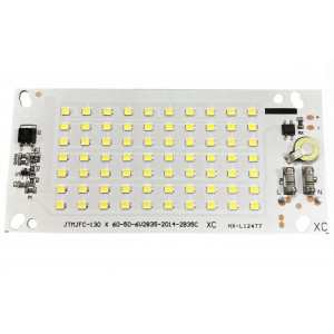 Світлодіодна матриця 50w SMD 220V (вбудований драйвер) 6500K