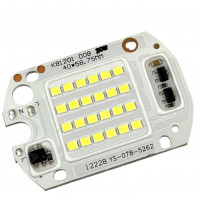Світлодіодна матриця SMD 20w 6500К IC SMART CHIP 220V ЕКОНОМ