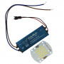 Светодиодная матрица SMD3S9P 30W 5000Lm с драйвером 30W 27-36V IP67 - фото №2