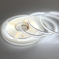 Світлодіодна стрічка COB 320д.м. 24V IP20 12W 1500Lm 7000-7500K продаж бобінами 5м (ціна 1м)