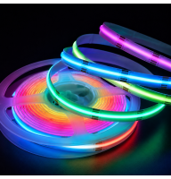 Світлодіодна стрічка COB RGB 672д.м. 24V IP20 14W продаж бобінами 5м (ціна 1м)