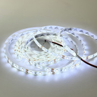 Светодиодная лента SMD 2835 12V 60 д.м. IP65 холодный белый цвет (цена 1 м)