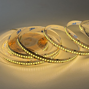 Светодиодная лента SMD 2835 IP20 12V 240 д.м. 3000К теплый белый (цена 1м)