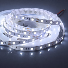 Світлодіодна стрічка SMD 5050 12V 60 д.м. IP20 7000-8000К холодний білий (ц...