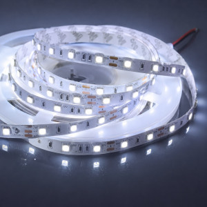 Світлодіодна стрічка SMD 5050 12V 60 д.м. IP20 7000-8000К холодний білий (ц...