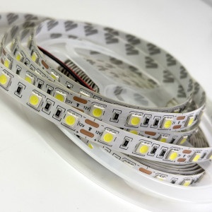 Cветодиодная лента SMD 5050 12V 60 д.м. IP20 7000-8000К холодный белый (цен...