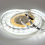 Светодиодная лента SMD2835 24В 60 д.м. IP20 6200К 8 мм холодный белый упаковка 5м (цена 1м) - фото №1