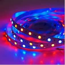 Світлодіодна стрічка фіто SMD 5050 12V 60д.м. IP20 4 червоних +2синіх (ціна 1м)