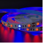 Светодиодная фитолента SMD 5050 12V 60д.м. IP20 4 красных + 1синий ( повышеной яркости ) цена 1м - фото №2