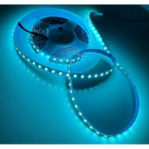Гнучка світлодіодна cтрічка S-Type smd 2835 12V 120 д.м. IP20 блакитна крига (ціна 1м) 