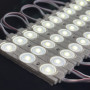 Світлодіодний модуль 3 Led 12V SMD2835 0,72W 6500K кратно 10шт - фото №3