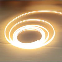 Світлодіодний неон COB/FCOB 220В 5х10мм 10W 288 д.м. IP65 білий теплий 3000К LED STORY (ціна 1м)