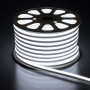 Світлодіодний неон SMD2835 120led 15х7mm 220V 9.6W/m IP65 холодний білий (ціна 1м) - фото №1