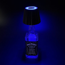 Світлодіодний світильник-пробка з RGB підсвічуванням, usb-c сенсорний (пляшка 0,7л)