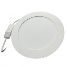 Точкові світильники 12W 1080Лм круглі врізні 169×25 IP20 6500К холодний білий