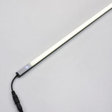Led светильник линейный 100см 10Вт 12В 6500K с сенсорным выключателем и бло...