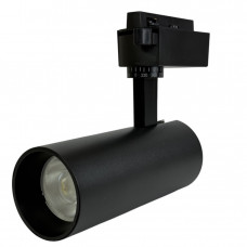Трековый светильник 20W светодиодный 3ССТ (3000К-4000К-6500К) 1600Lm черный...