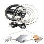 USB led світильник 5V SMD2835 120д/м 500Лм/м IP20 нейтральне світло 1м + Кабель USB 2.0 - фото №5