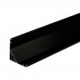 Угловой профиль для лед ленты черный алюминиевый LS06 Profi 2м LED STORY ECO (цена 1 м) - фото №1