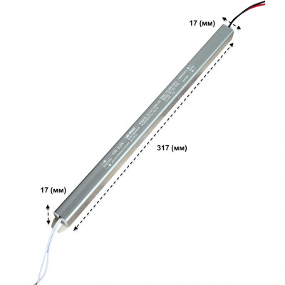 Ультратонкий блок живлення 12V 8,3A 100W IP20 металевий корпус LED STORY Profi