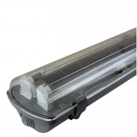 Вологозахищений корпус для світильника ЛПП 2х36 IP65 (2x16 LED) під 2 довгі світлодіодні лампи 1,2м 