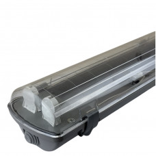 Вологозахищений корпус для світильника ЛПП 2х36 IP65 (2x16 LED) під 2 довгі світлодіодні лампи 1,2м 