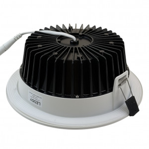 Врізний лед світильник DownLight Leddy 40W IP 44 Pf 0.98 4000K UGR <19 PREMIUM