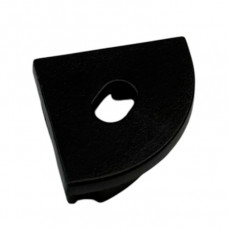 Заглушка для кутового профілю LS06/ЛПУ16/Feron CAB280 чорна