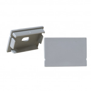 Заглушка сіра для светодиодного профиля ЛП20