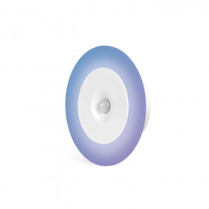 Акумуляторний led світильник 1.45Вт 50Лм з датчиком руху та 4000К/RGB