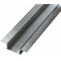 Алюминиевый профиль для лед ленты LSG-40 в гипсокартон под штукатурку 3м Неанод (цена 1 м) - фото №1