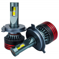 Автолампы H4 H/L FE-01 57W 6000K 4600Lm CAN 9–32V комплект