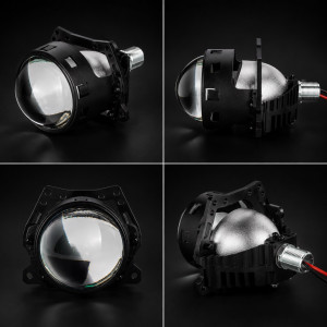 Автолинзы BiLED в фары ближний и дальний свет F1SR 3.0