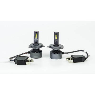 Автомобільна led лампа H4 H/L AL-12US 57W SUPER CAN 9-36V 6000K (2шт.)