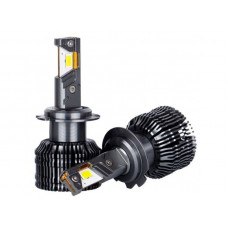 Автомобильная led лампа UL-01 DELUX H7/H18 5.5K белый свет 65W CAN 2 шт.
