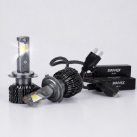 Автомобильная led лампа UL-01 DELUX H7/H18 5.5K белый свет 65W CAN 2 шт.