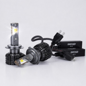 Автомобильная led лампа UL-01 DELUX H7/H18 5.5K белый свет 65W CAN 2 шт.
