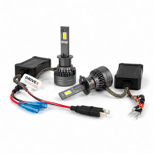 Автомобільні led лампи H1 60W 5500K UL-05 активне охолодження CAN-bus
