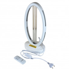 Бактерицидна лампа настільна біла з озоном 38 Вт кварцова 2G11 пульт в комплекті