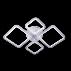 Біла LED люстра з димером та пультом 96Вт 3000-6500К