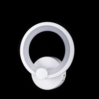 Біле бра з вбудованими світлодіодами 18Вт 3 режими світіння